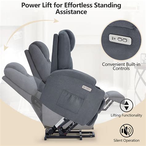 Esright Power Lift Recliner Chair for Elderly, India | Ubuy