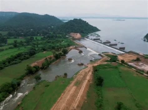 Sabarkantha Hatmati Indrashi Dam Overflows, 8000 Cusec Water Released ...