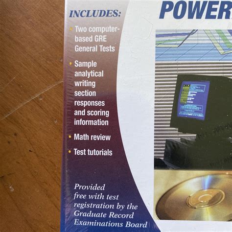 Buy GRE Powerprep Software GRE General Test Prep PC CD-ROM BRAND NEW ...