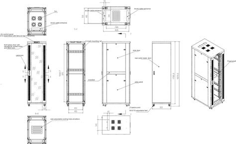 Buy Server Rack - 39 Inch Deep - Server Cabinet - on Wheels - Locking ...