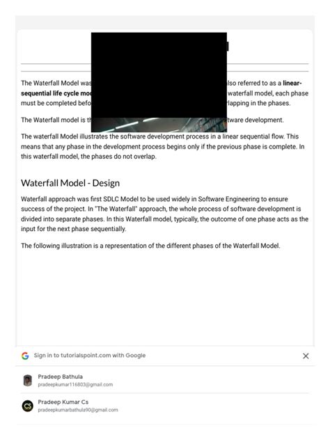SDLC - Waterfall Model | PDF | Software Development Process | Systems ...