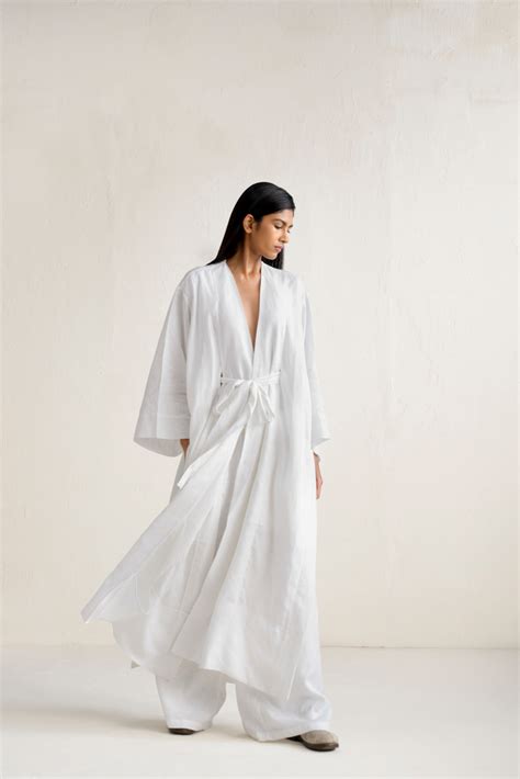 Sui Unisex Linen Coat | ituvana