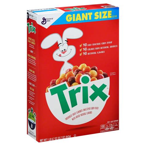 Trix Nutrition Facts