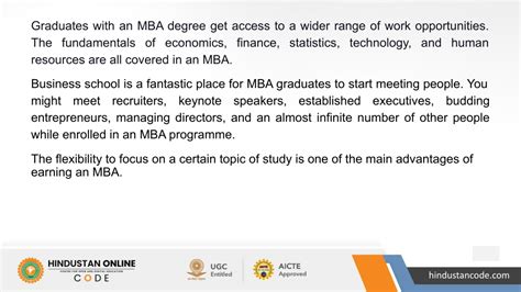 Image result for Benefits of an MBA Program
