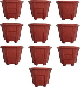 GreenLove New Gardening Plant Containers Gamla Pot Plastic Flower Pot ...
