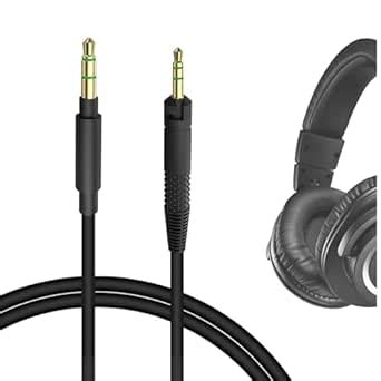 GEEKRIA Audio Cable Compatible with ATH-M70x/M60x/M50x/M40x Headphones ...