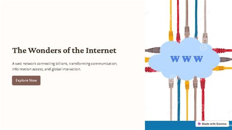 The-Wonders-of-the-Internet - The Wonders of the Internet A vast ...