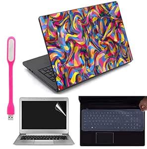 Ramiya 4 in 1 Accessories Kit for 14-inch Laptops Decal | Screen Guard ...
