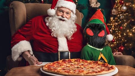 Santa & Mothmans Merry Pizza Extravaganza: A Legendary Holiday Meet-and ...