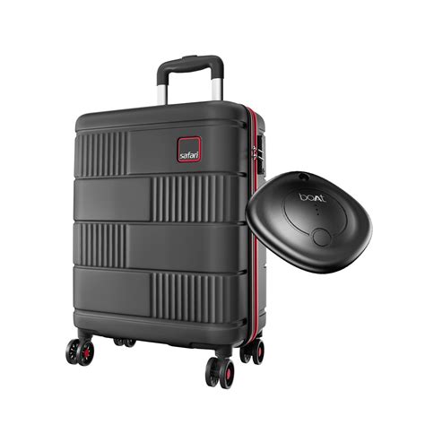 Buy Safari Cabin Trackr 8 Wheels 56cm Size GPS Enabled Trolley Bag with ...