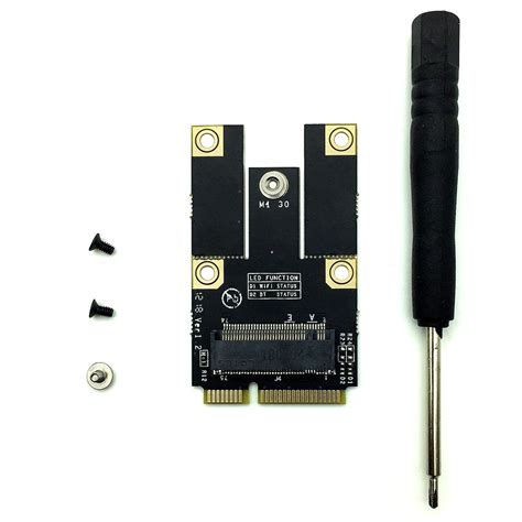 HUYUN M.2(NGFF) to Mini PCI-E Adapter Converter for Intel 9260 7260 ...