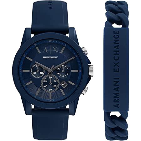Buy Armani Exchange Hampton Analog Blue Dial Men's Watch-AX2440 at ...