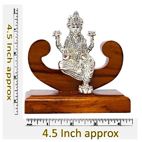 Buy CaratCafe Pure Silver 999 Laxmi Idol ~ CaratCafe