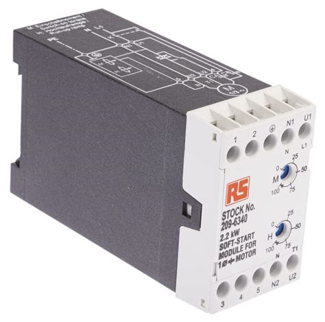 RS PRO | RS PRO Soft Starter, , 2.2 kW, 230 V ac, 1 Phase | 209-6340 | RS