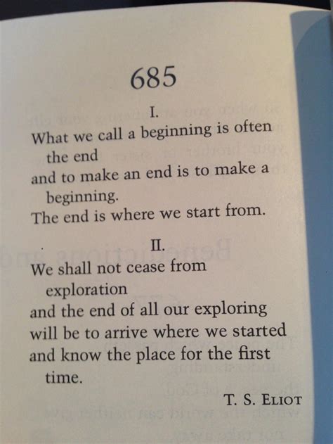 Austin Kleon — Excerpts of T.S. Eliot’s “Little Gidding” from...