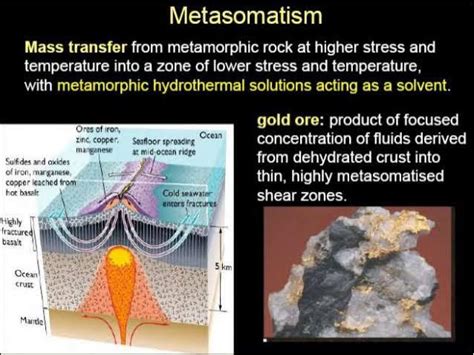 Oceanic crust and ophiolites are sites of metallic mineral deposits due to