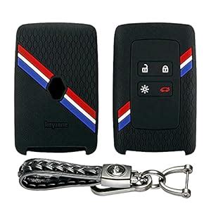 Keyzone® Striped Silicone Key Cover Compatible for Triber, Kiger Smart ...