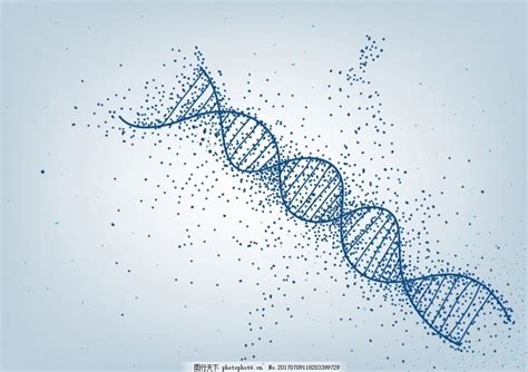 DNA分子生物链矢量背景图片_广告背景_底纹边框-图行天下素材网