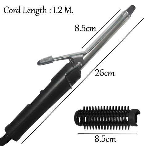 Buy Professional Anti-Static Stainless Steel Curl Curling Make Hair ...