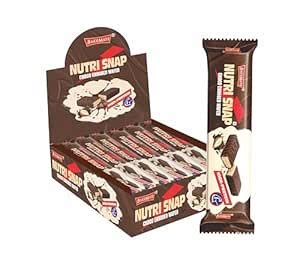 Bakemate Nutri Snap High-Protein Chocolate Enrobed Wafer Bar (Pack of ...