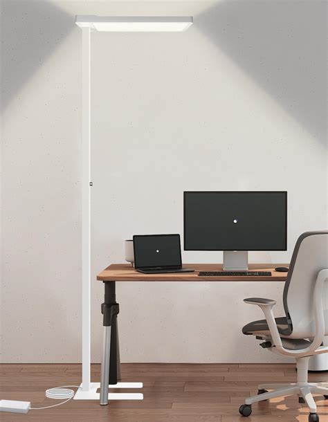 Jaenmsa 4000K Eye-Care Led Floor Lamp for Living Room, 78" Modern ...