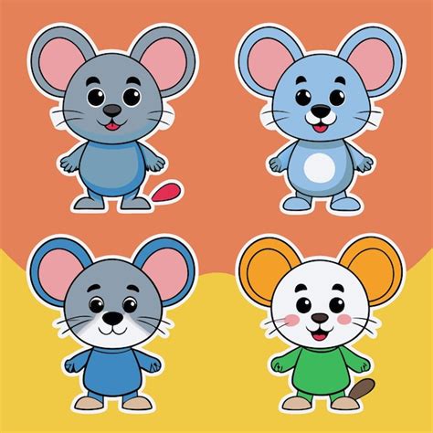 Cute stickers | Premium AI-generated vector