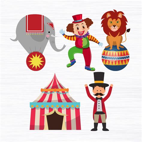 Carnival Theme Birthday Party Cutouts – Ezyprints Studio