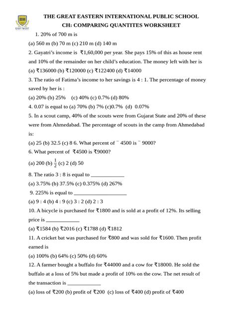 Image result for Comparing Quantities Using Ratios
