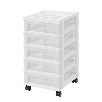 Plastic 5-Drawer Storage Drawers at Lowes.com