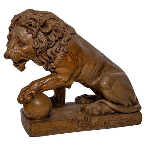 Antique Lion Figures French Creamware 18th Century For Sale at 1stDibs ...