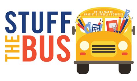 Stuff The Bus 2024 - United Way of Gratiot & Isabella Counties - My 1043