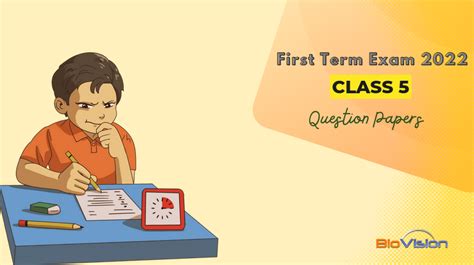 First Term Examination 2022 - Question Papers MM & EM - Standard 5