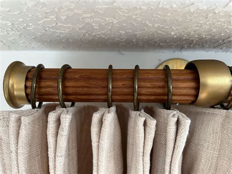 Curtain Finials Diy DIY Curtain Rods (Restoration Hardware Inspired)