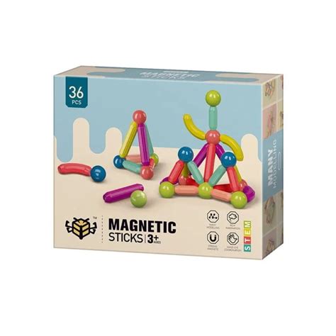 Magnetic Sticks Building Blocks Learning Toy – ToyUncle