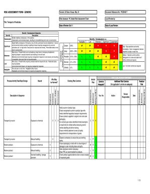 Fillable Online rentokil risk assessment template word Fax Email Print ...