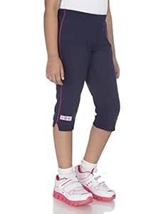 OCEAN RACE Girls's Cotton Capri(Navy blue-10256-14-15YRS) : Amazon.in ...