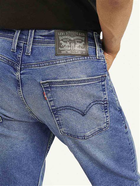 Men's 555 Blue Loose Fit Mid Rise Jeans – Levis India Store