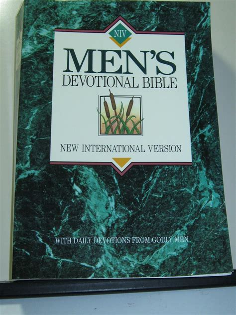 Buy Mens Devotional Bible: New International Version Book Online at Low ...