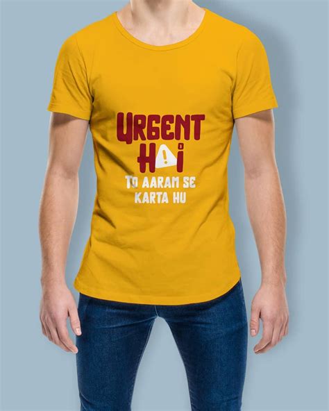 Urgent Submission - Half Sleeve T-shirt – Creative Dukaan