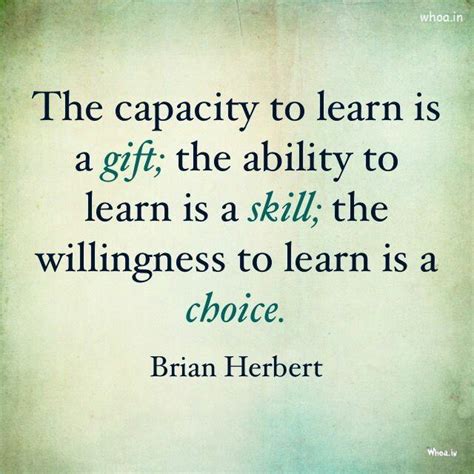 Image Of The Education Quote By Brian Herbert