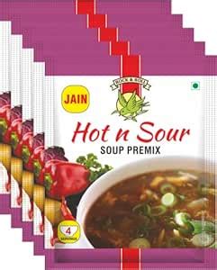 JAIN HOT N SOUR SOUP PREMIX (PACK OF 5) : Amazon.in: Grocery & Gourmet ...