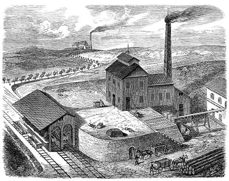 Image result for outside area of late 1800s mining building