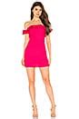 superdown Emery Off Shoulder Ruffle Dress in Pink | REVOLVE