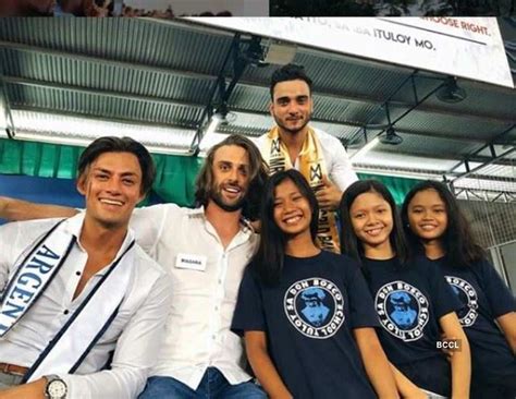 Mr. World 2019 finalists visit Tuloy Foundation