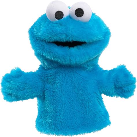 Amazon.com: Sesame Street Cookie Monster 9-inch Hand Puppet, Preschool Pretend Play, Kids Toys ...