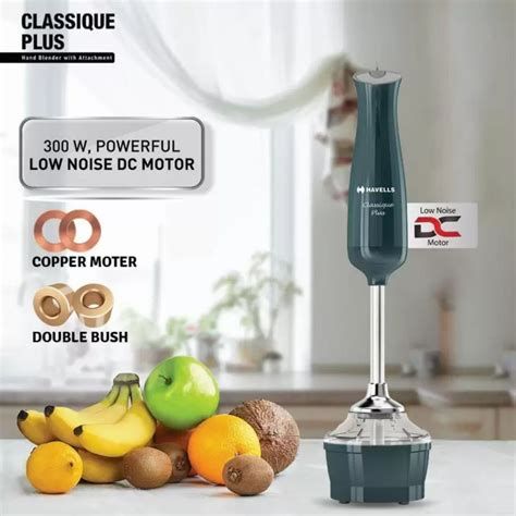 HAVELLS 300 W GHFHBEGW030 Classique Plus Hand Blender (Cyan) – Value ...