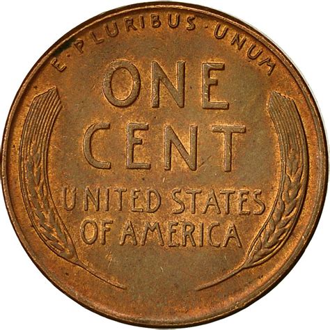 One Cent 1953 Wheat Penny, Coin from United States - Online Coin Club