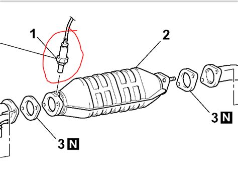 Image result for Bank 1 O2 Sensor Location