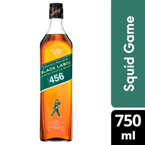 Johnnie Walker Black Squid Games Edition 750ml Bottle - Delivered In As ...