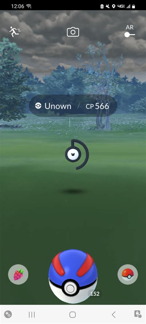 an unown spawn! out in the wild, I've only had that happen to me once ...